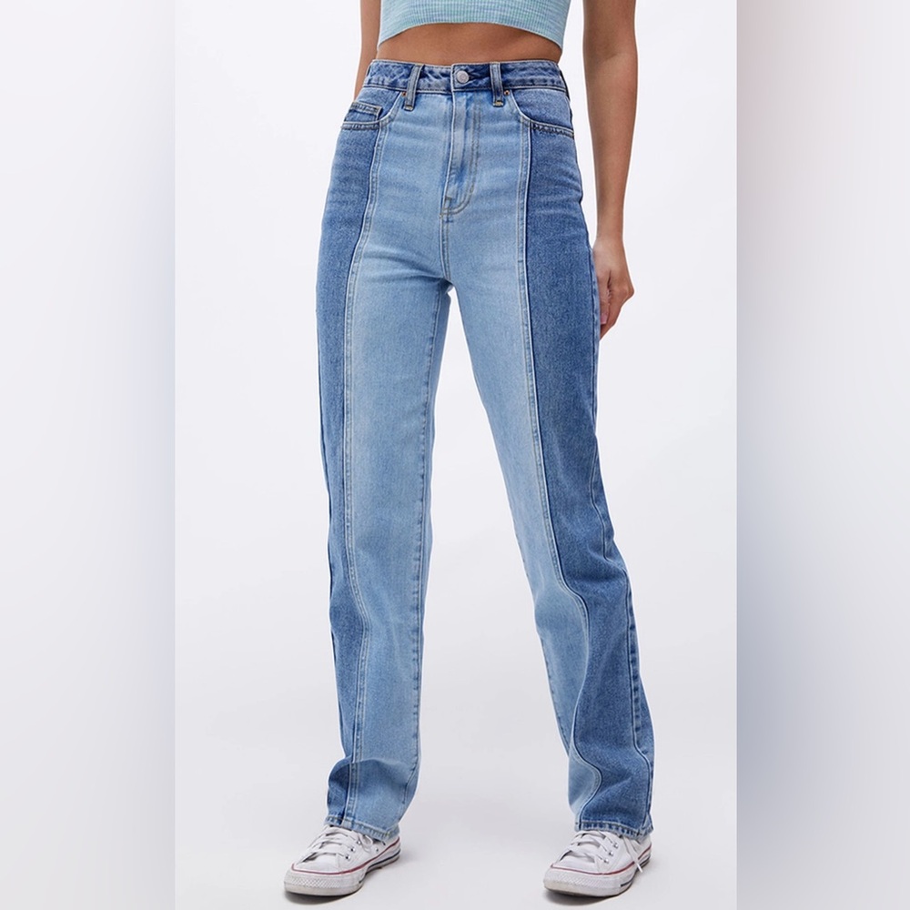 Pacsun Eco Two-Tone '90s Boyfriend Jeans